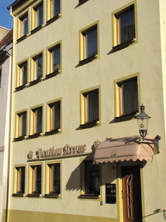 Pension Krone Фрайберг Экстерьер фото